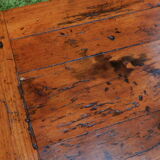 Table de ferme ancienne  fin 19e chêne massif
