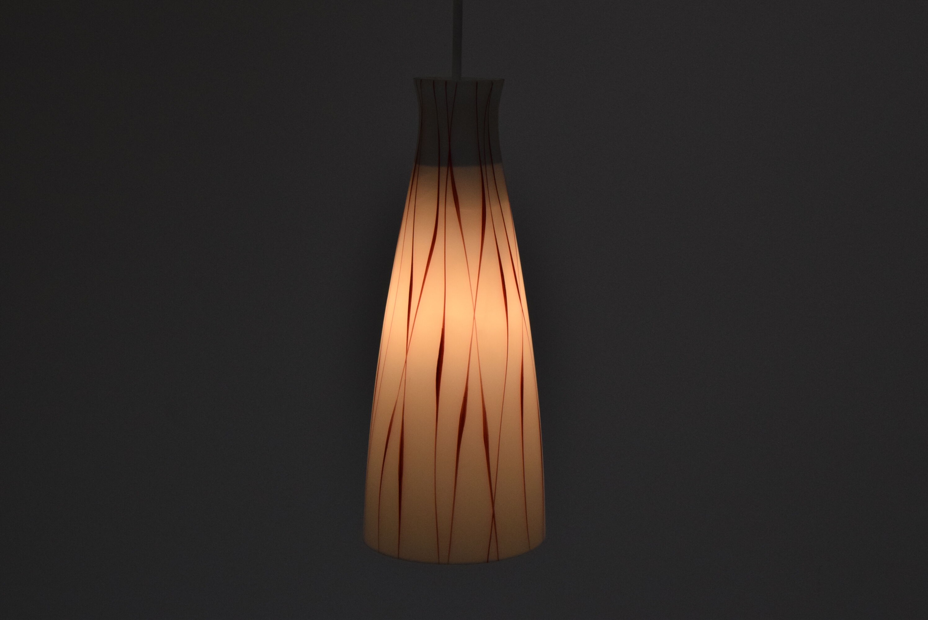 Mid-century Pendant by Jilove u  Decina,1960’s.