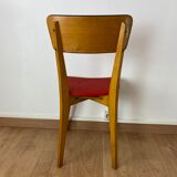 Red vintage chair