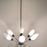 Vintage Sputnik chandelier, Attributed to Stilnovo, Italy 1960 's