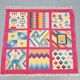 Vintage Abstract Kilim Wall Hanging Rug, 1960s