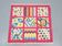 Tapis mural kilim abstrait vintage, années 1960