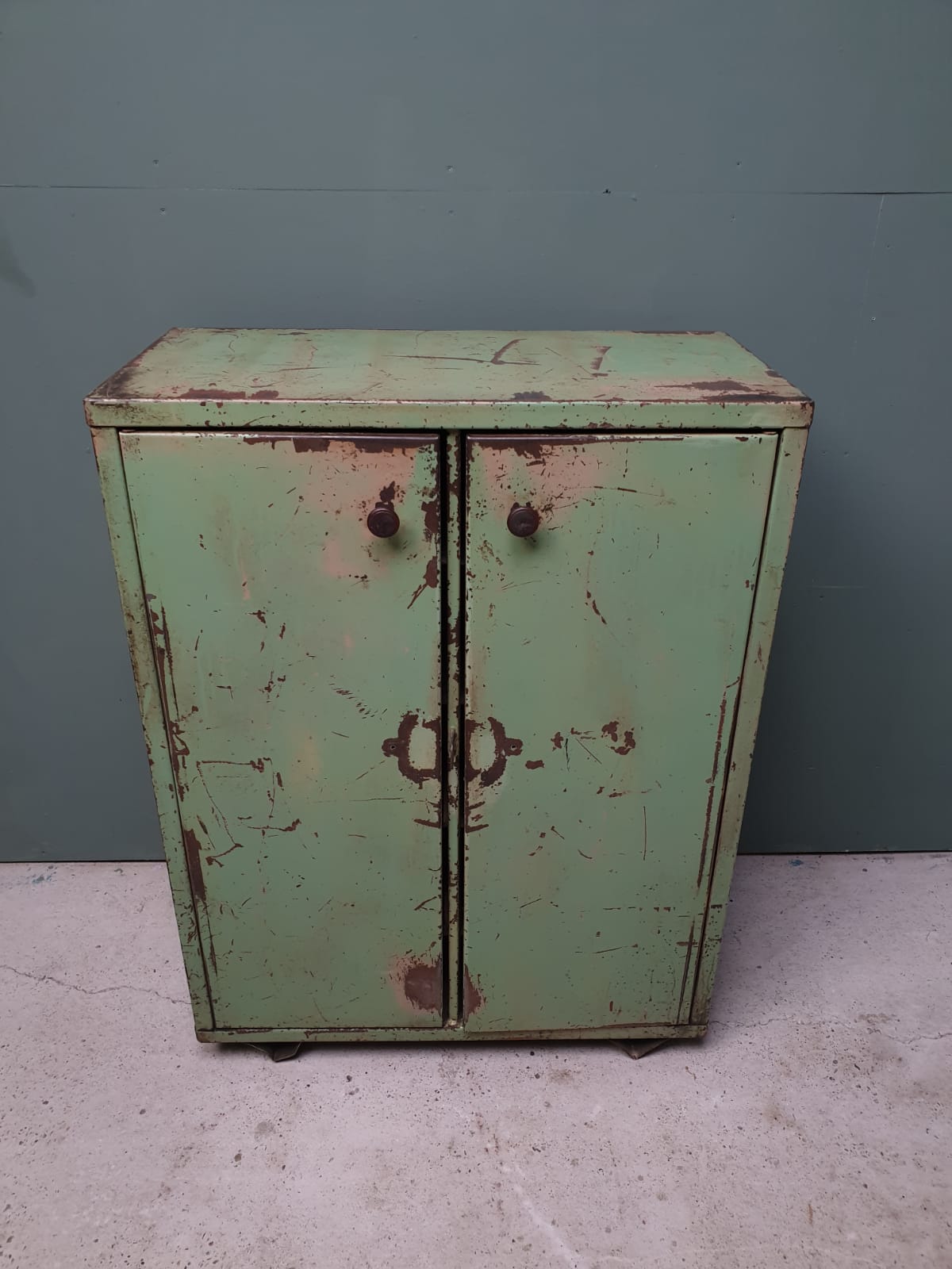 Armoire en acier vert d'armoire industrielle d'usine