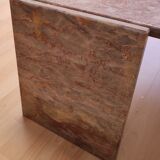 Teardrop Roche-Bobois marble coffee table