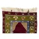 Vintage Handmade Turkish Tulu Rug with Archway Design. Traditional Prayer Rug. 100% Wool