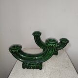 Pair of ceramic candle holders 40s Bonome