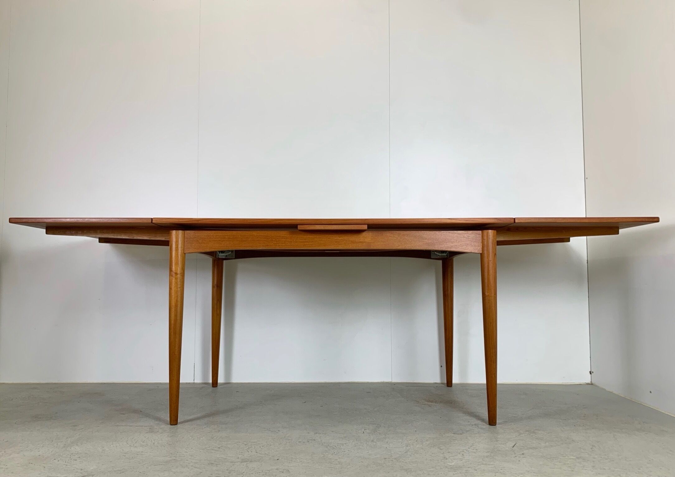 Danish Teak Dining Table by Kai Kristiansen 1960s