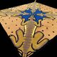 Desert Bar Rug by JC de Castelbajac 200x200 cm