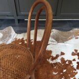 Cane bistro chair