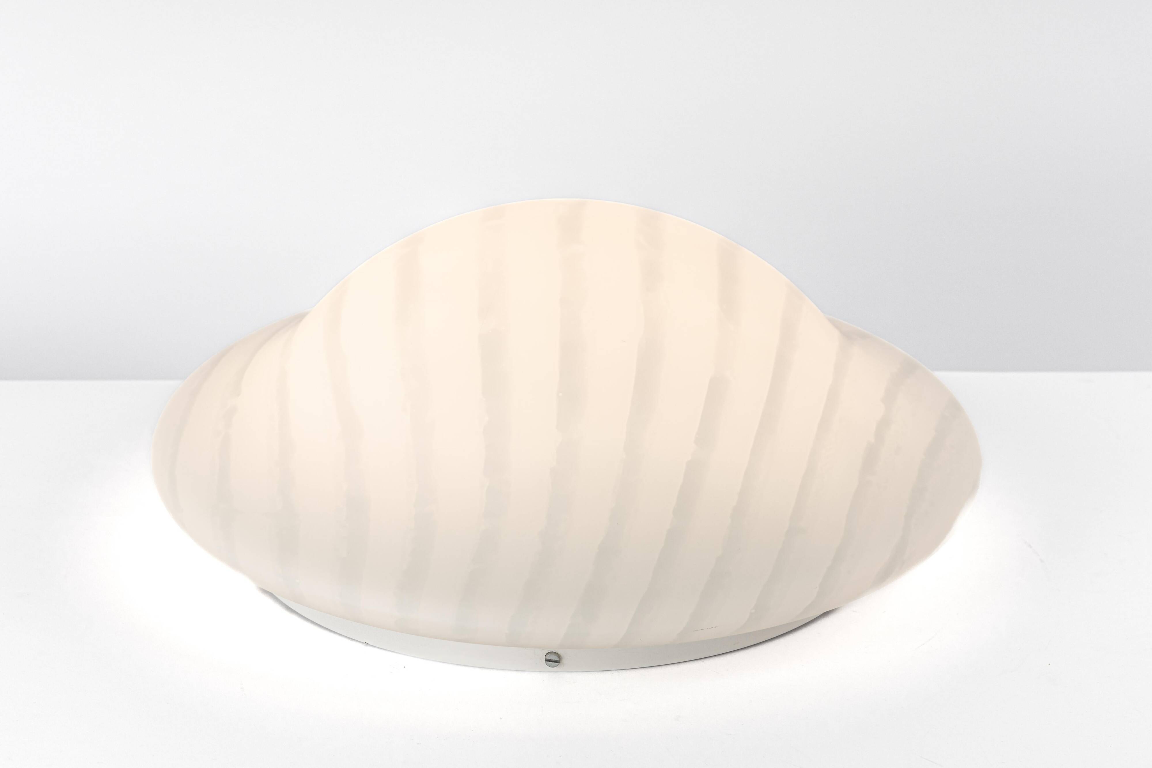Wall Light in Glass by Peill & Putzler, Germany, 1970s