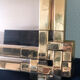 Vintage Mirror By Massimo Scolari For Valenti 1970s 49x90cm