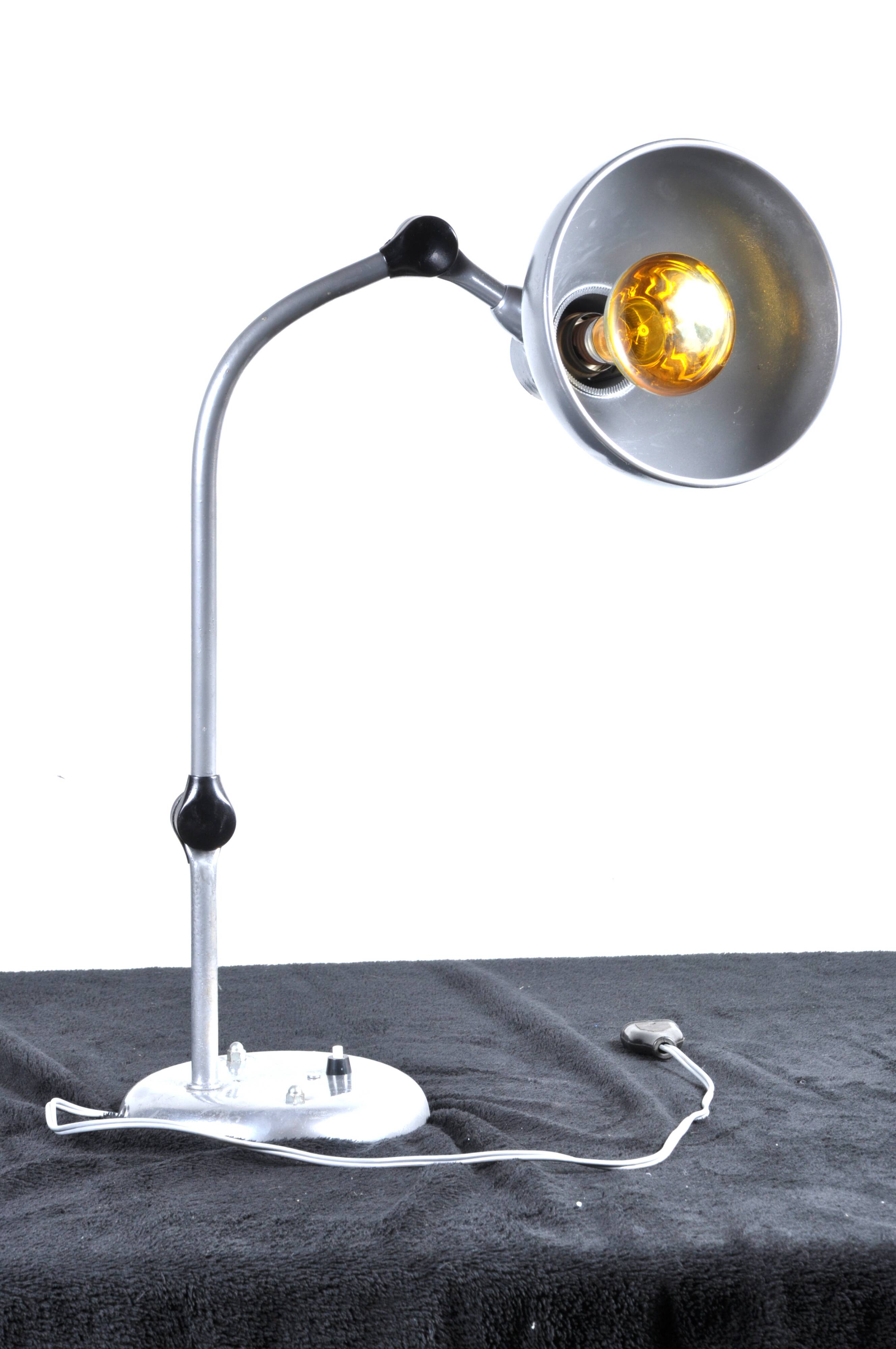 Desk or workshop lamp from the 1960s