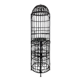 Wrought iron bar kiosk