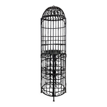 Wrought iron bar kiosk