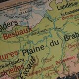Old Vidal Lablache map: Belgium.