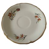 Saverne Céranord Saint Amand Semi Vitrified Tea Service 12 Pieces 1960s