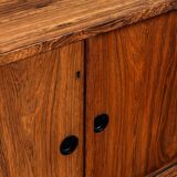 Unusual highboard or sideboard in rosewood Denmark 1967