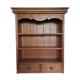 Wooden wall shelf