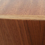 Teak bookcase, Danish design, 1970s, manufactured by Denka