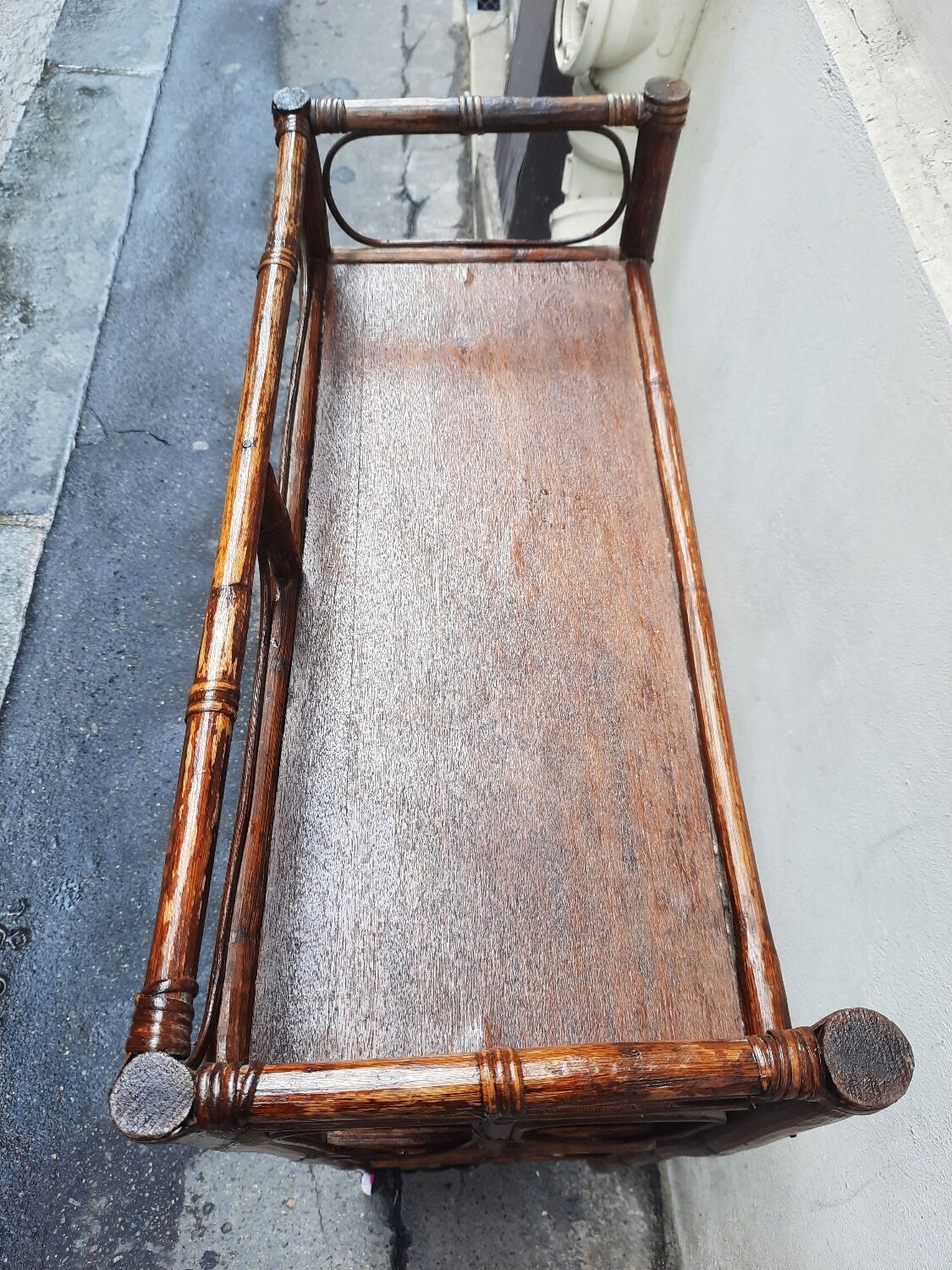 Étagère à poser en bambou