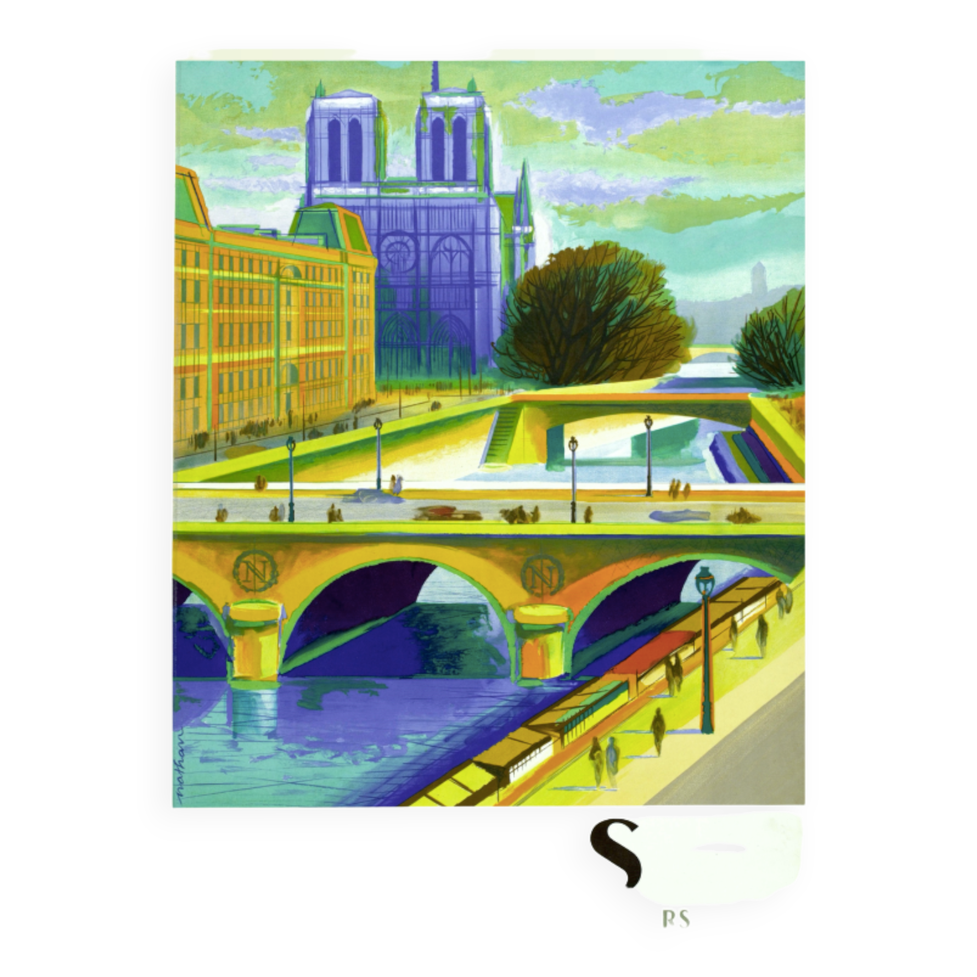 Poster SNCF Paris