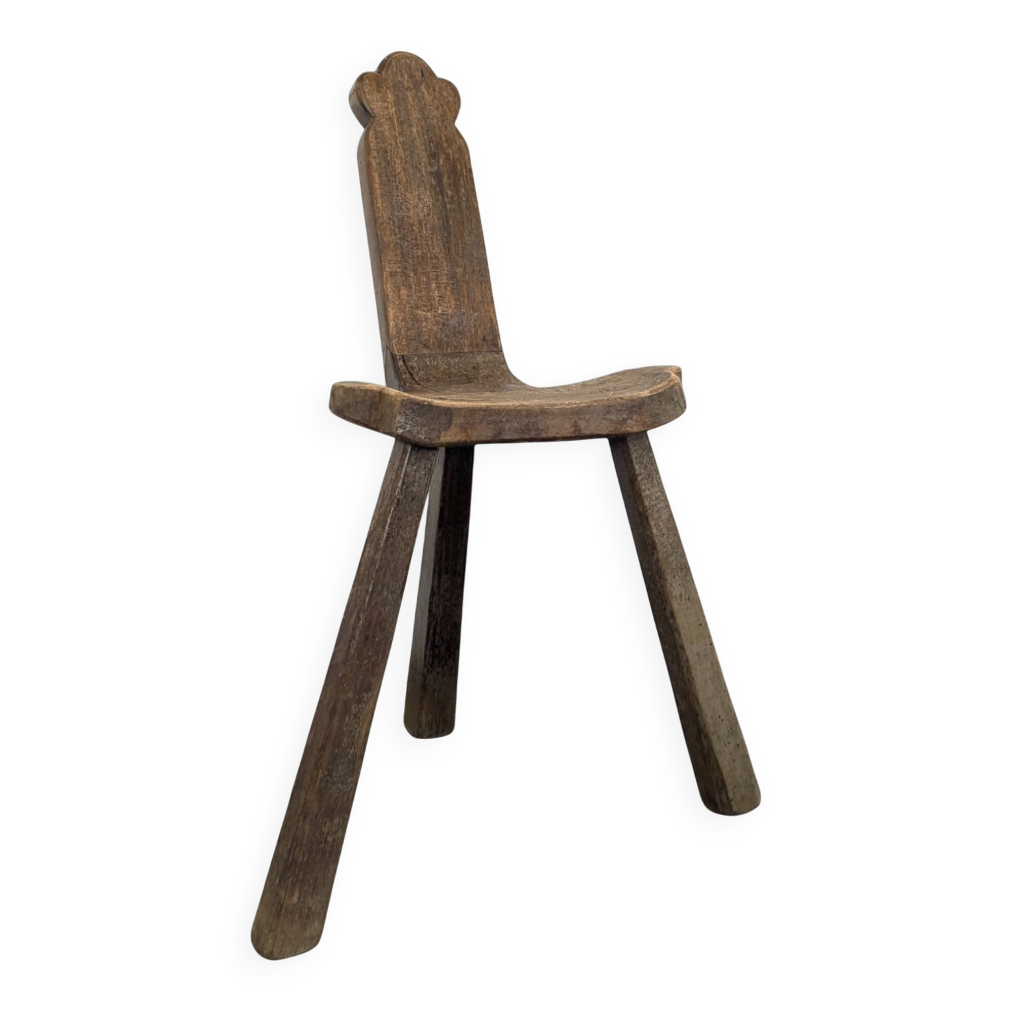 Chaise tripode brustaliste