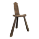Chaise tripode brustaliste