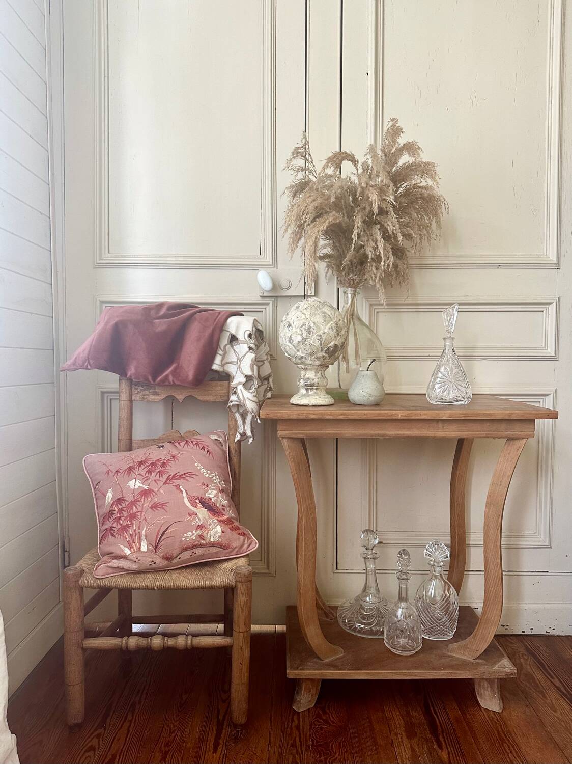 Bavarian crystal children's carafe, 1960s