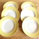 6 hollow earthenware plates - Orchies - Moulin des Loups