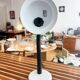 Aluminor desk lamp, 1980s