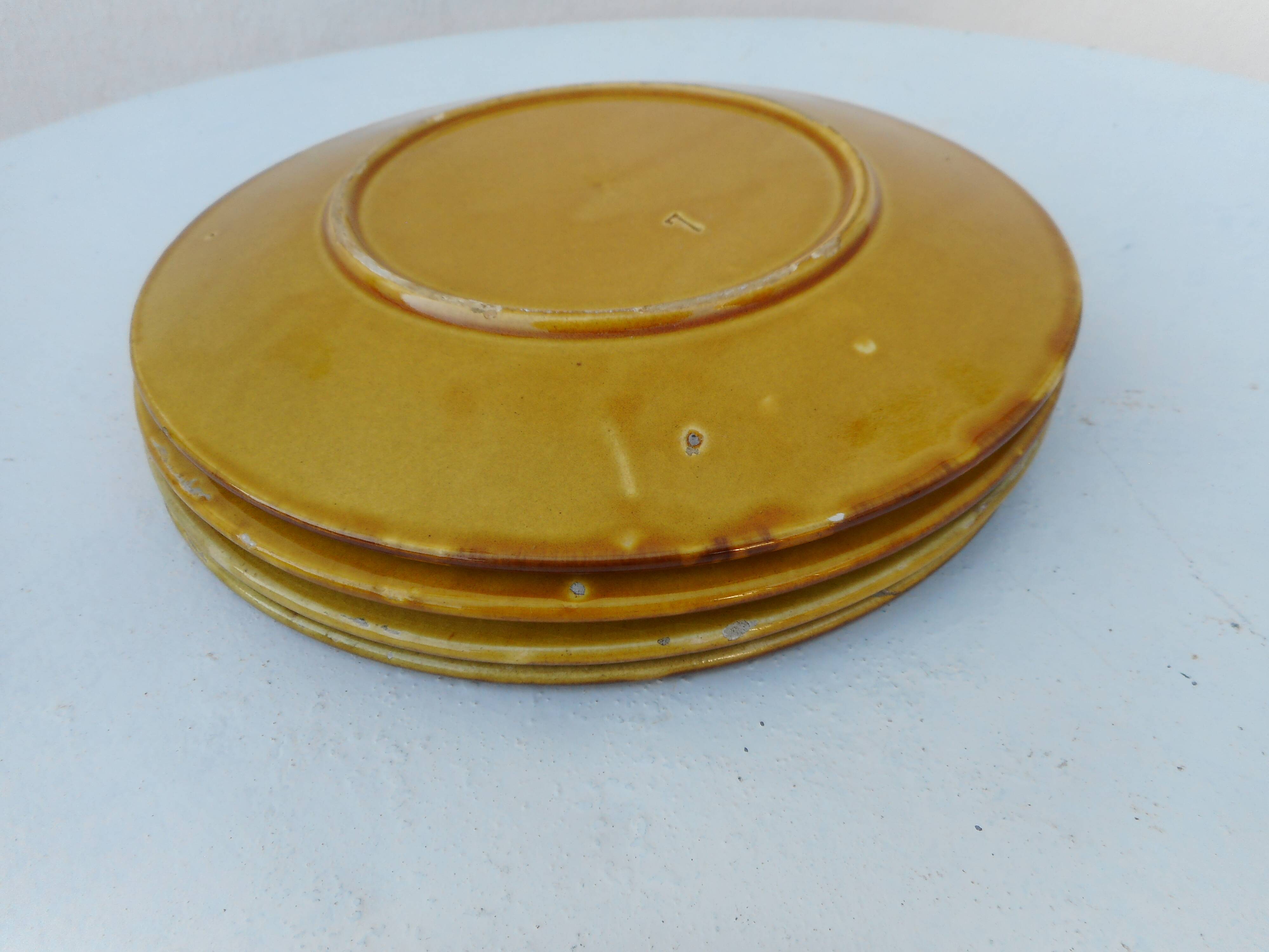 Set of 4 slurry plates