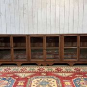 Enfilade 6 portes en acajou d'origine indienne des années 1950