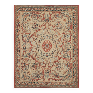 Handmade Vintage Flatweave Needlepoint Kilim 238 cm x 305 cm