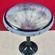 Large plant bowl vase of Thistles Signed Le Verre Français Art Nouveau 192