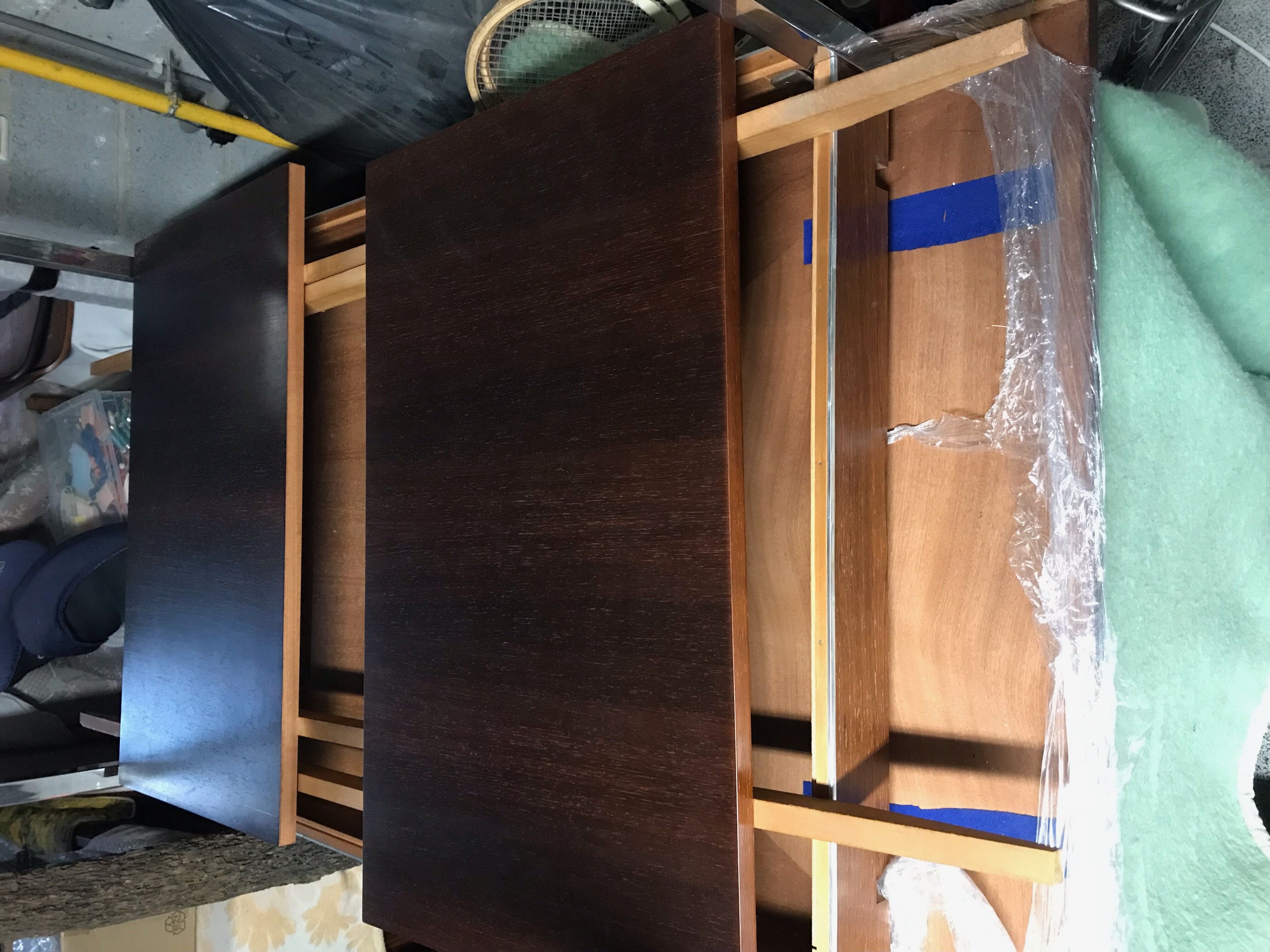 Table à manger extensible en bois de rose par Alfred Hendrickx, Belgique années 1950