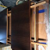 Table à manger extensible en bois de rose par Alfred Hendrickx, Belgique années 1950