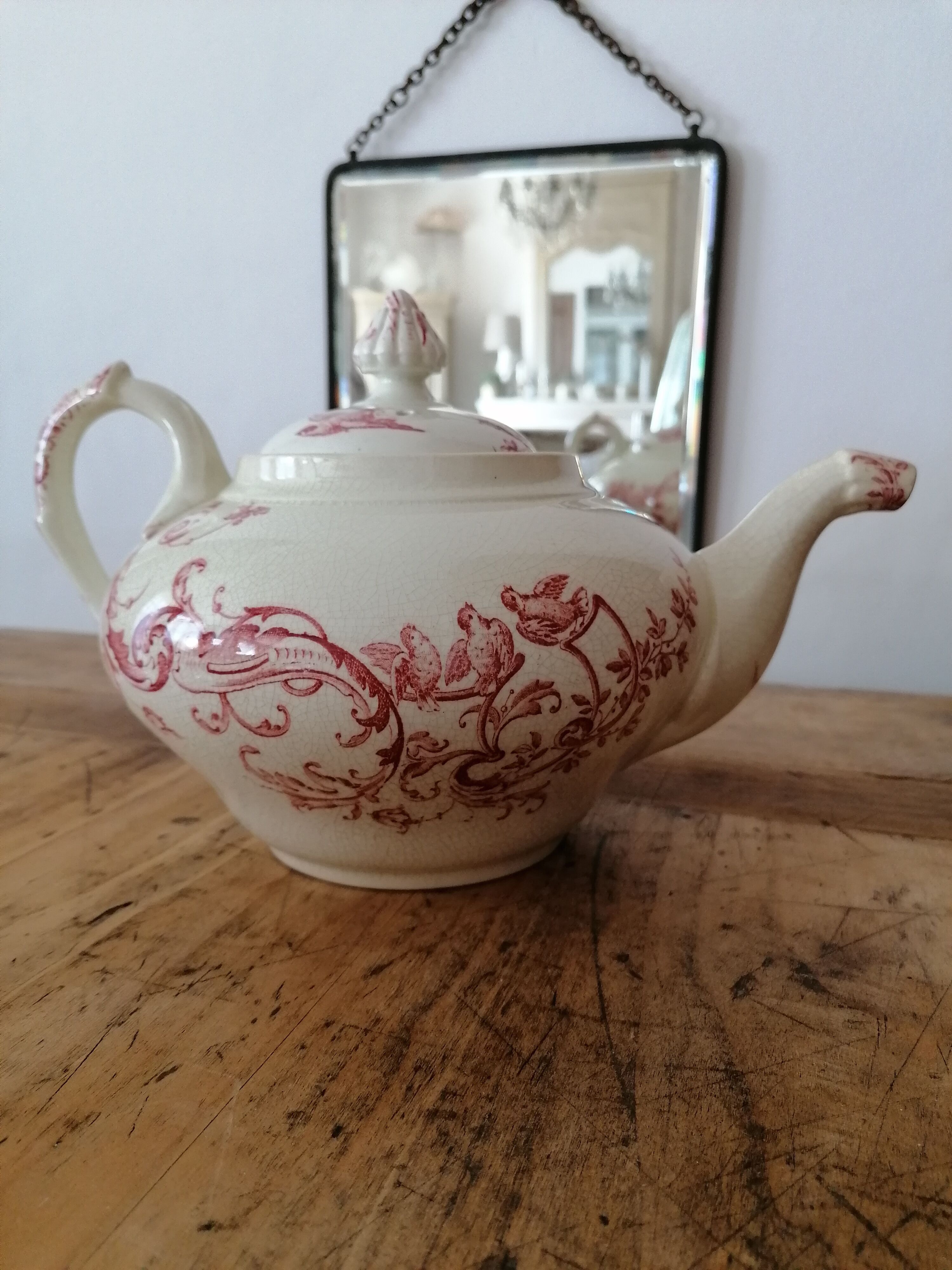 Earthenware teapot