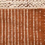 8x11 Terracotta & Beige Vintage Kilim Rug, 260x350Cm