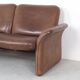 De Sede Brown Leather Ds 50 Sofa, 1970s