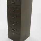 1930s multi drawer card filing cabinet by august blodner
