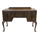 English Chippendale oak desk from the 1930s