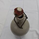 old glazed stoneware bottle