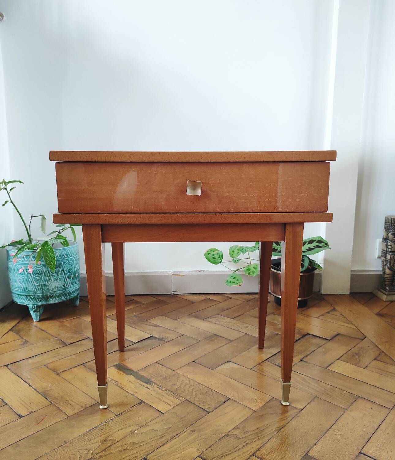 Vintage bedside table pair (1960s)