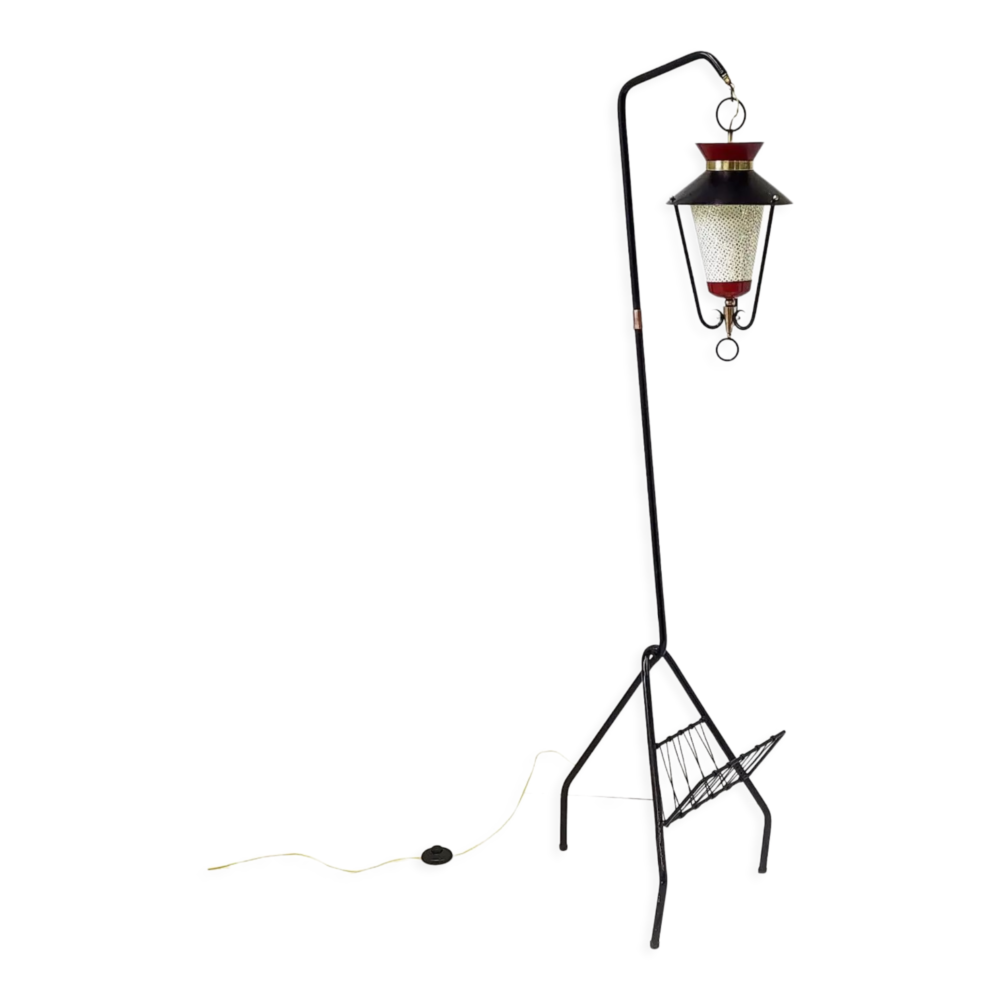 Floor lamp house Arlus vintage 1950