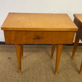 Pair of vintage bedside tables