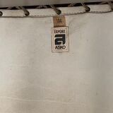 Pulkka armchair by Ilmaria Lappalainen and its ottoman