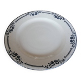 Raised ironstone plate