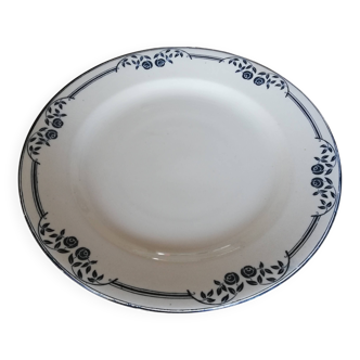 Raised ironstone plate