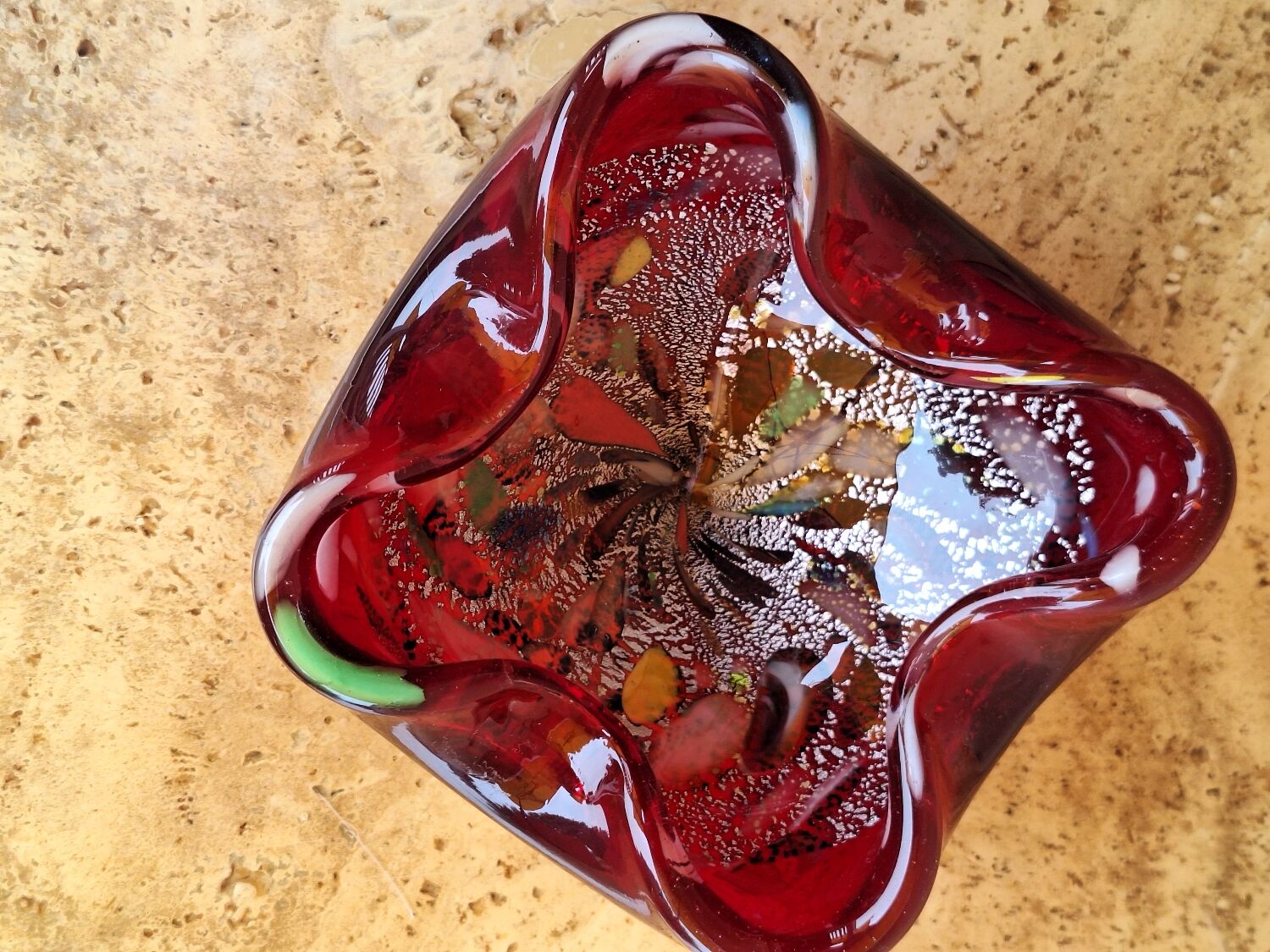 Ashtray in Murano glass by Avem