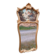 Antique trumeau mirror